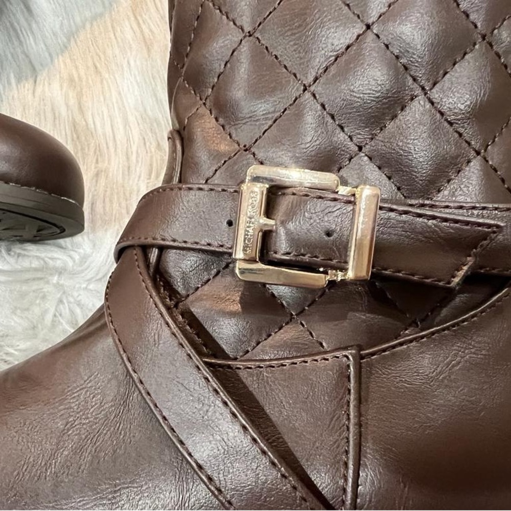 Michael Kors Girls Leather Boots. New - Picture 6 of 8